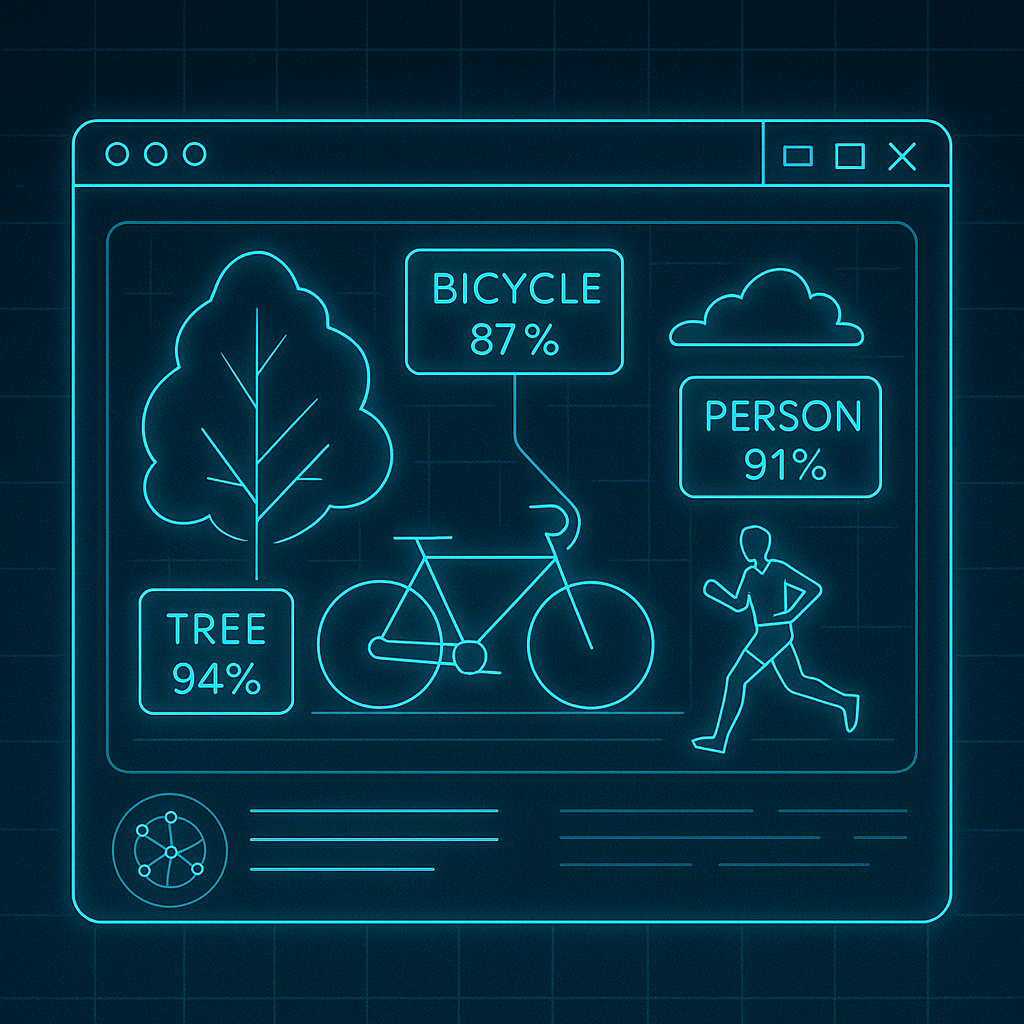 Header Sketch: AI Vision Interface